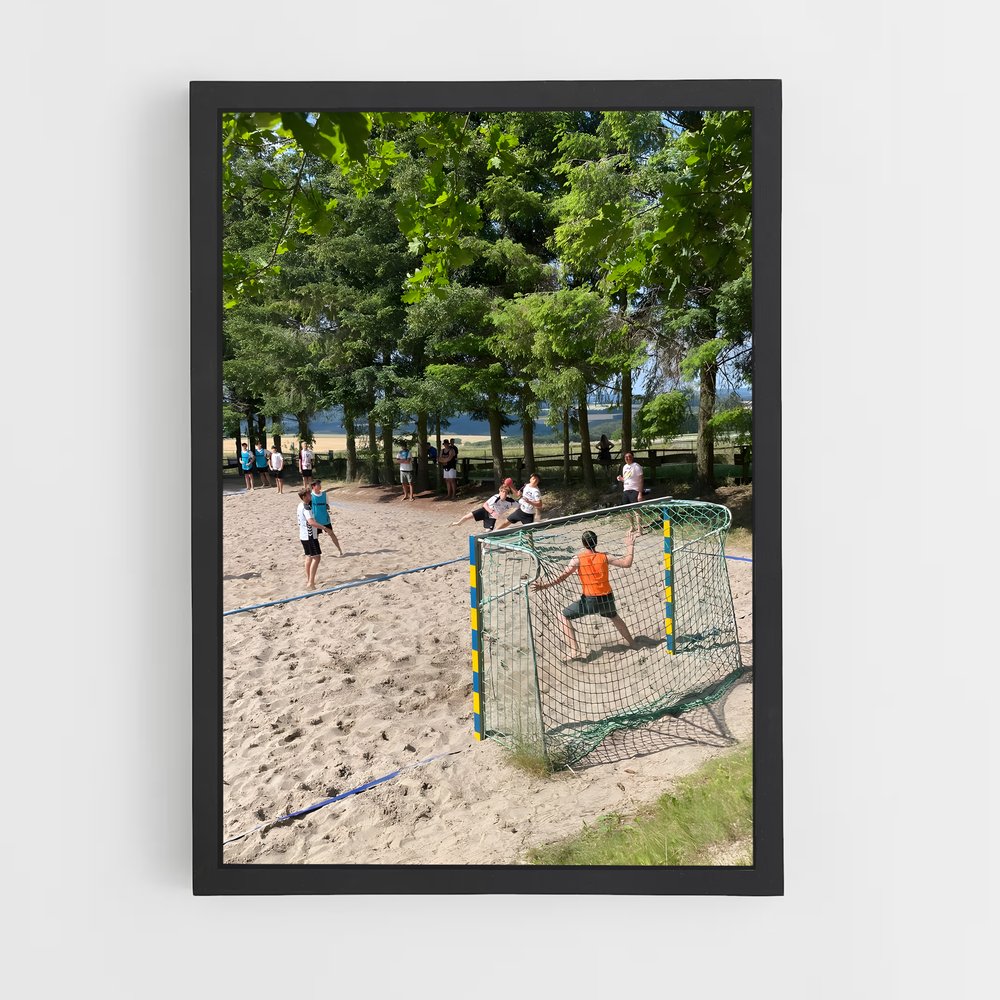 Poster Beach Handball Fun (vue 2)